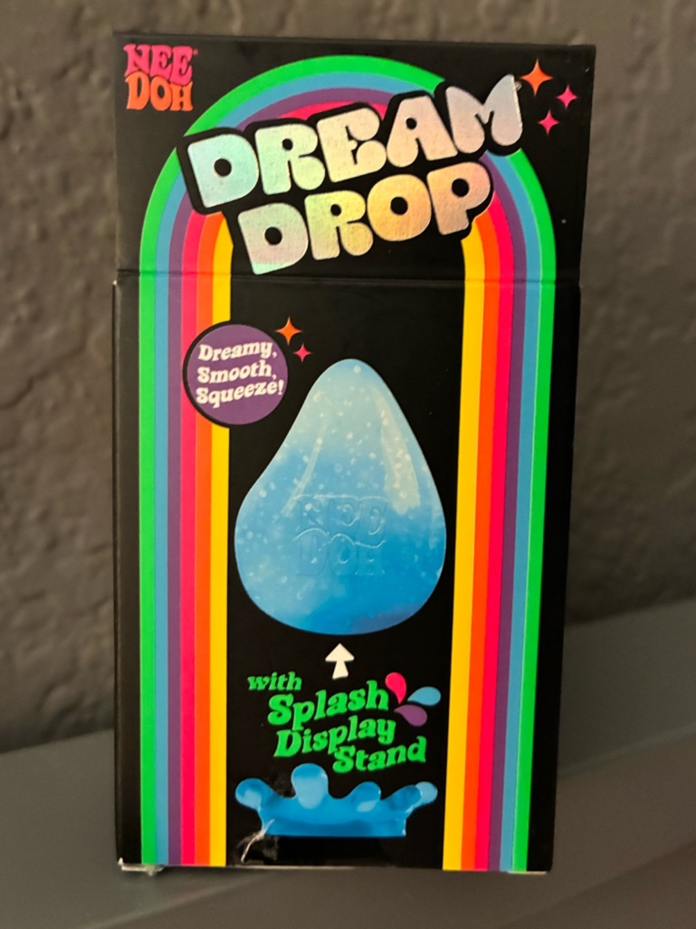 NWT Schylling NeeDoh Dream Drop Blue Stress squish-fidget Toy. Brand new. - Picture 3 of 4